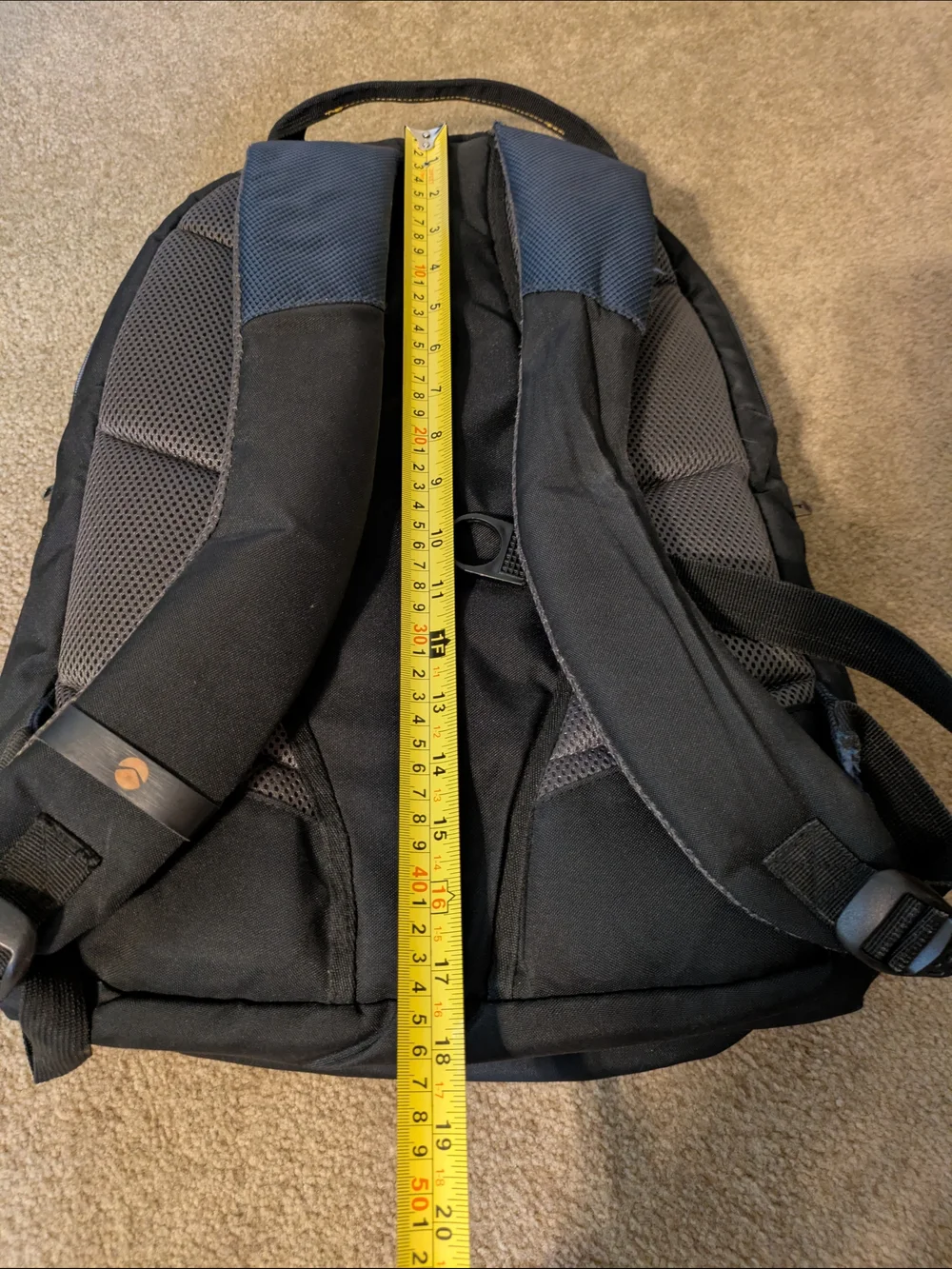 Allant Flight Black and Gray Laptop Backpack with Massive Storage